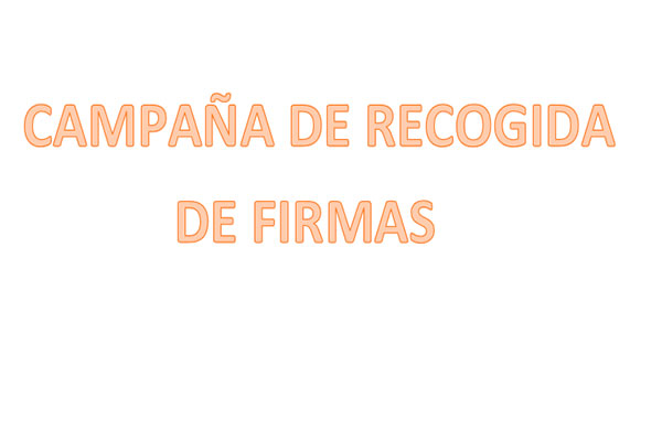RECOGIDA DE FIRMAS