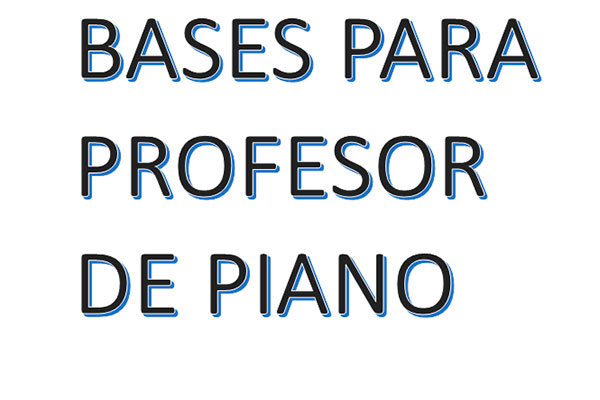 profesor piano